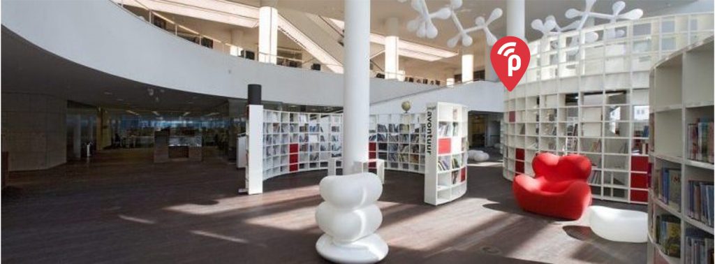 Openbare Bibliotheek Amsterdam met publicroam